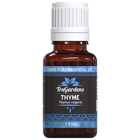 Thyme Essential Oil - Steam Distilled Thyme Oil by TruGardens