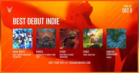 The Game Awards on Twitter: "Which of these five games is your Best Debut Indie Game? Vote now ...