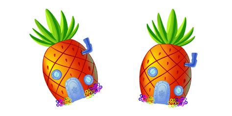 SpongeBob Pineapple House cursor – Custom Cursor