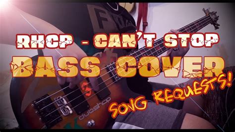 Red Hot Chili Peppers - Can't Stop (BASS COVER) - YouTube