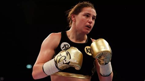 Irish boxer Katie Taylor celebrates ‘amazing few months for women’s boxing’