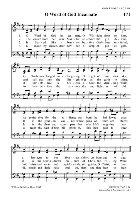 O Word of God Incarnate | Hymnary.org