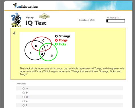 10 RELIABLE AND FREE ONLINE IQ TEST