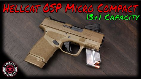 Springfield Hellcat Optic Ready Micro - Tactical Considerations