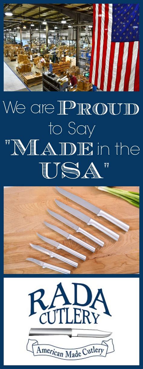 Cooking with Rada Knives is Economical | Supporting American Business ...