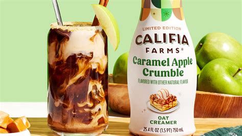 Califia Farms Debuts First Ever Plant-Based, Dairy-Free Caramel Apple ...