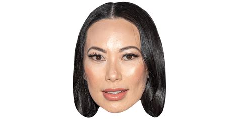 Christine Chiu (Make Up) Mask - Celebrity Cutouts