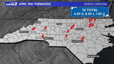 North Carolina Tornado Map - The Mississippi Valley Outbreak of 1971 ...