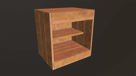 Wooden Side Table - Download Free 3D model by joshtmc [bf91e1b] - Sketchfab