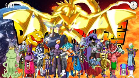 Dragon Ball Super Characters by DavidBksAndrade on DeviantArt