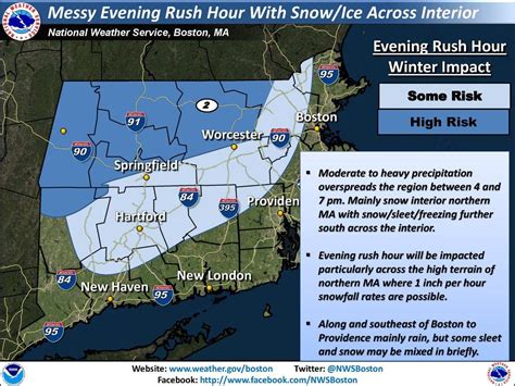 Massachusetts Weather Forecast: Wet, Icy, Dangerous Evening Commute ...