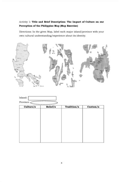 Activity 1: Title and Brief Description: The Impact of Culture on our Perception of the ...