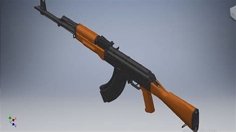 AKM Assembly 3D model | CGTrader