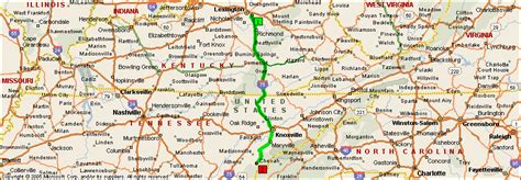 Lexington KY to Tellico Plains TN