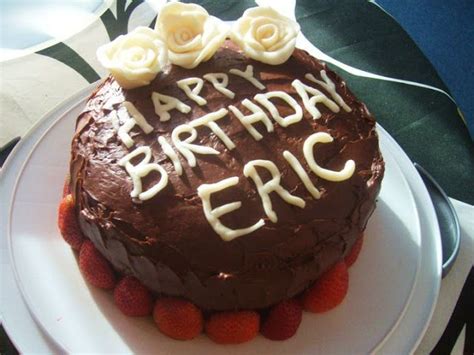 Happy Birthday, Eric | Yummy Treats and Cakes