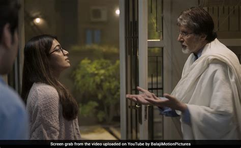 Goodbye Trailer: In Amitabh Bachchan vs Rashmika Mandanna, Love Wins