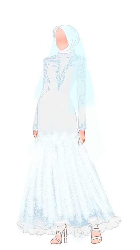 Muslim Wedding Dress, Muslim Wedding, White Wedding Dress, Bridesmaids PNG Transparent Clipart ...