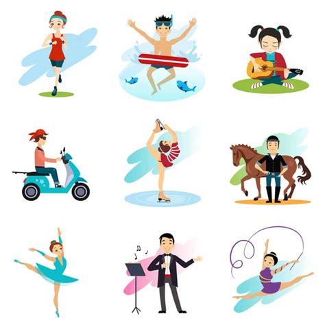 Hobbies Stock Vectors, Royalty Free Hobbies Illustrations | Depositphotos®