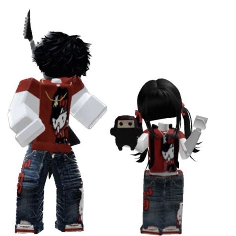 Matching fit | Aesthetic roblox royale high outfits, Roblox emo outfits, Roblox roblox