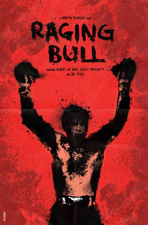 Raging Bull by Daniel Norris - @DanKNorris on Twitter. | Alternative movie posters, Movie ...