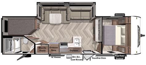 Best Travel Trailer Bunkhouse Floor Plans | Viewfloor.co