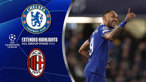 Chelsea vs. AC Milan: Extended Highlights | UCL Group Stage MD 3 | CBS ...