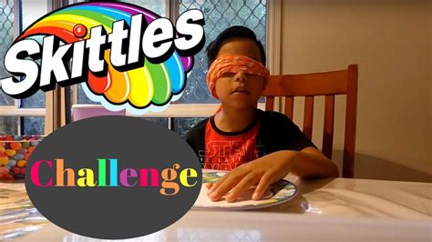 Skittles Challenge - YouTube