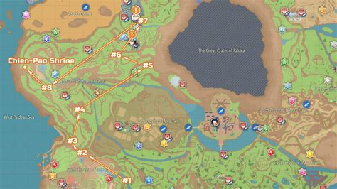 Legendary Pokémon Chien-Pao Stakes and Shrine Locations Guide Pokémon ...