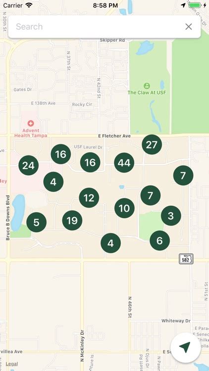 USF Campus Maps by Liam Bolling