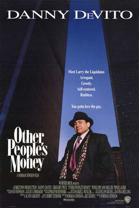 Other People's Money Movie Posters From Movie Poster Shop