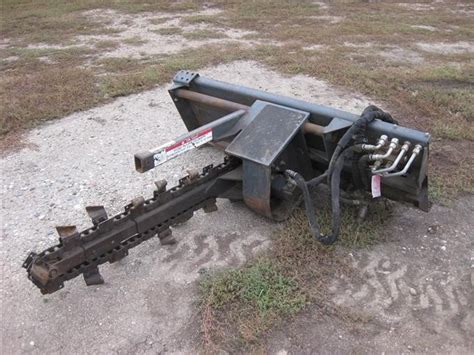 Bobcat LT203 Skid Steer Trencher Attachment BigIron Auctions