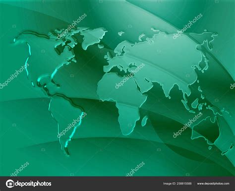 Map World Metallic Embosed Style Stock Photo by ©YAYImages 258815588