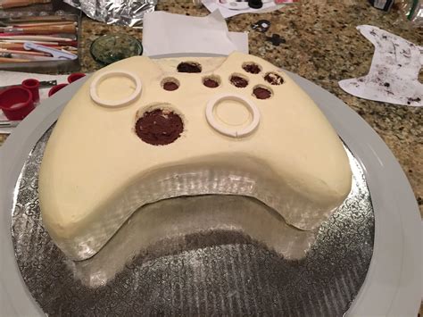 The Bake More: XBox Controller Cake - Step by Step Instructions