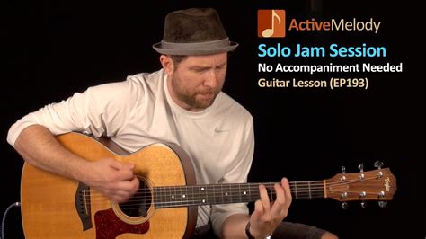 Guitar Lesson: Have a Jam Session With Yourself On Guitar - Funky Jam on Acoustic Guitar - EP193 ...