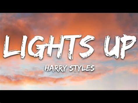 (8) Harry Styles - Lights Up (Lyrics) - YouTube in 2020 | Harry styles, Style lyrics, Lyrics