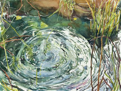 Ripple Pond Painting by Madeleine Arnett - Fine Art America