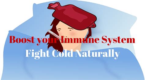 Boosting the immune system during the cold season