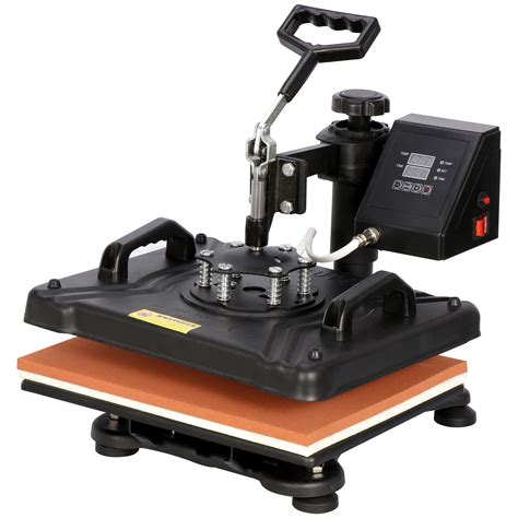 F2C 5 in 1 Pro Heat Press Machine 12" x 15" Digital Heat Transfer Machine 360° Rotation for T ...