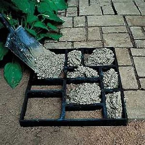 Do it yourself - Stone Mold - Paving Concrete Stepping Stone Pavement ...