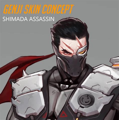 ArtStation - Genji skin concept - Fanart