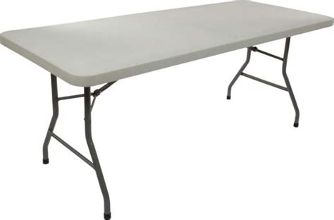 8ft Plastic Folding Table | 8 foot folding tables | National Event Supply