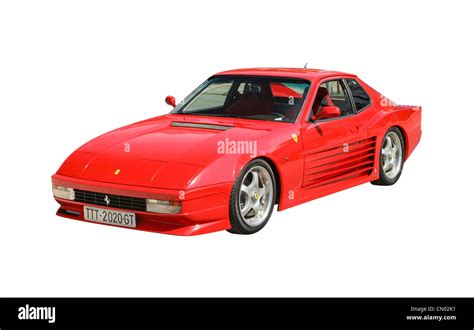 Red ferrari testarossa hi-res stock photography and images - Alamy