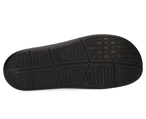 ASICS Men's Moulded Slides - Black/White | Catch.co.nz