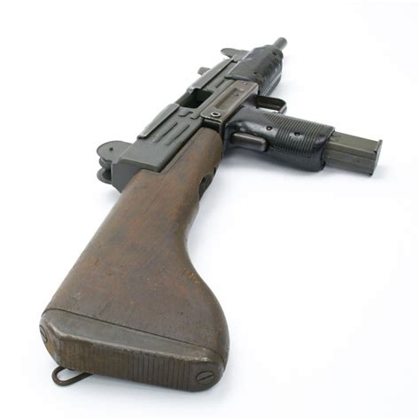 Original Israeli UZI Display Submachine Gun with Wood Stock ...