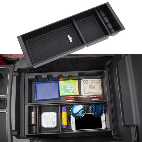 JDMCAR Center Console Organizer Compatible with Ford F150 Accessories 2023 2022 2021,Center ...