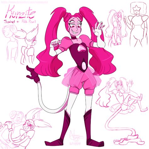 Kunzite - Spinel + Pink Pearl Fusion by NamyGaga on DeviantArt | Steven ...