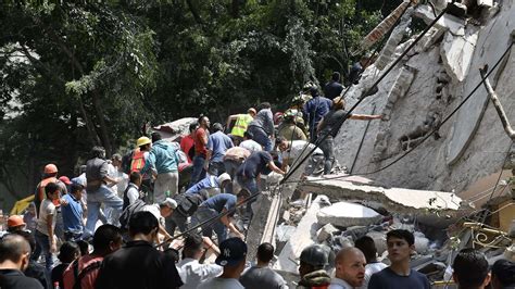 Mexico Hit With 7.1-Magnitude Earthquake; Dozens Of People Killed : The ...