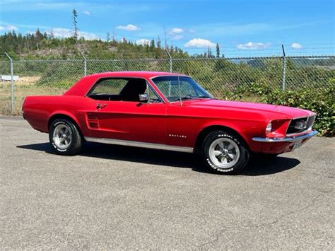 1967 Mustang Coupe Red 4 Speed | mainly-muscle-cars