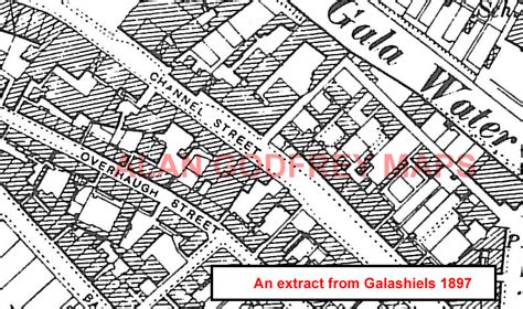 Old Maps of Selkirk, Galashiels