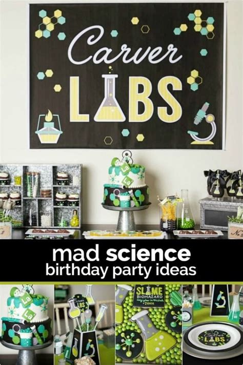 A Boy’s Laboratory Science Birthday Party - Spaceships and Laser Beams